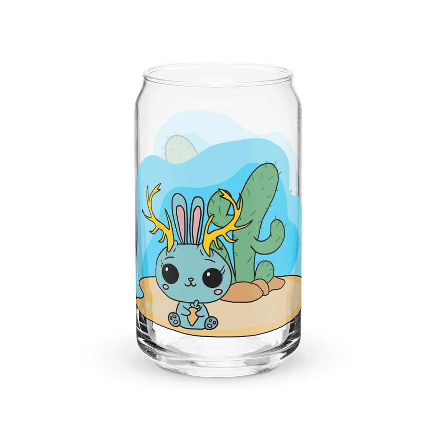 El Jefe the Jackalope Cryptikids Glass product image (7)