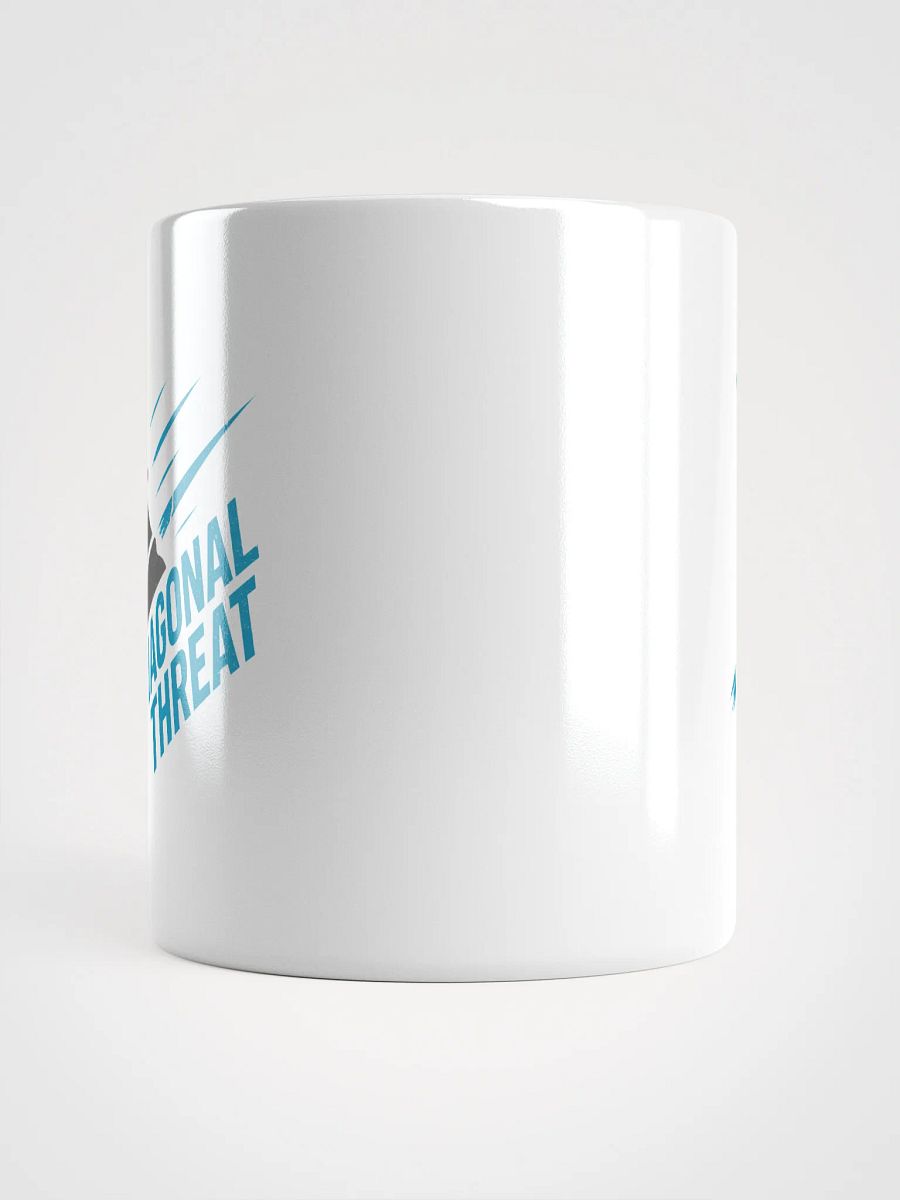 Diagonal Threat - White Glossy Mug product image (14)