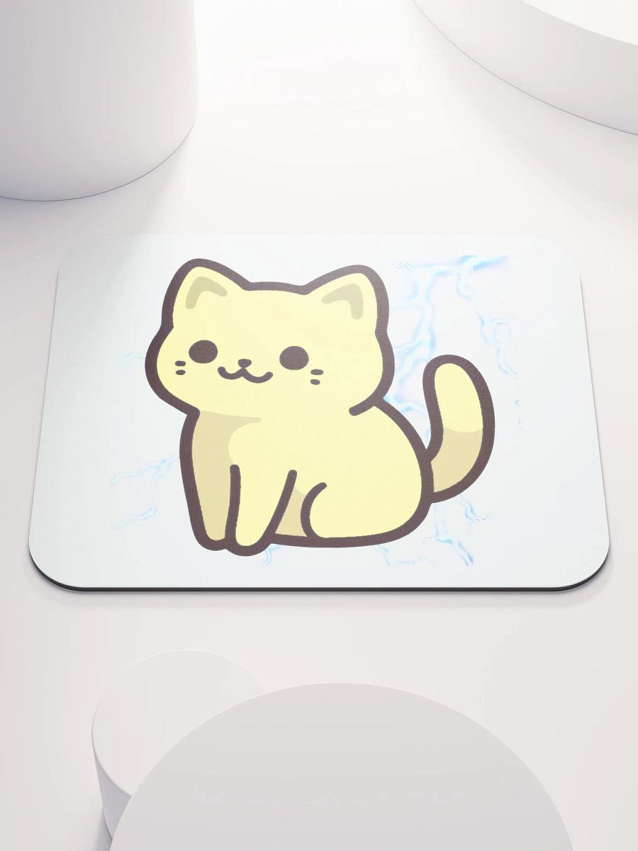 Lightning Kitty! Mousepad product image (1)