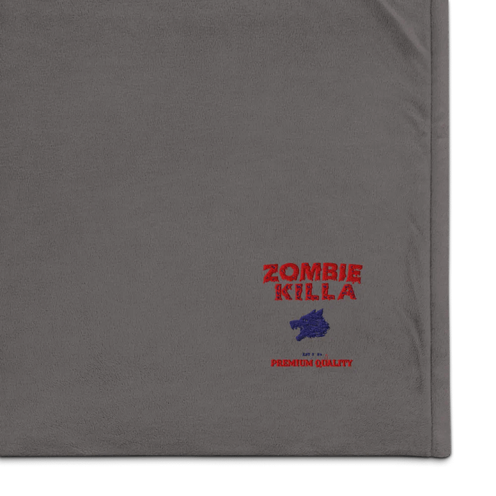 Zombie Killa Premium Sherpa Blanket product image (1)