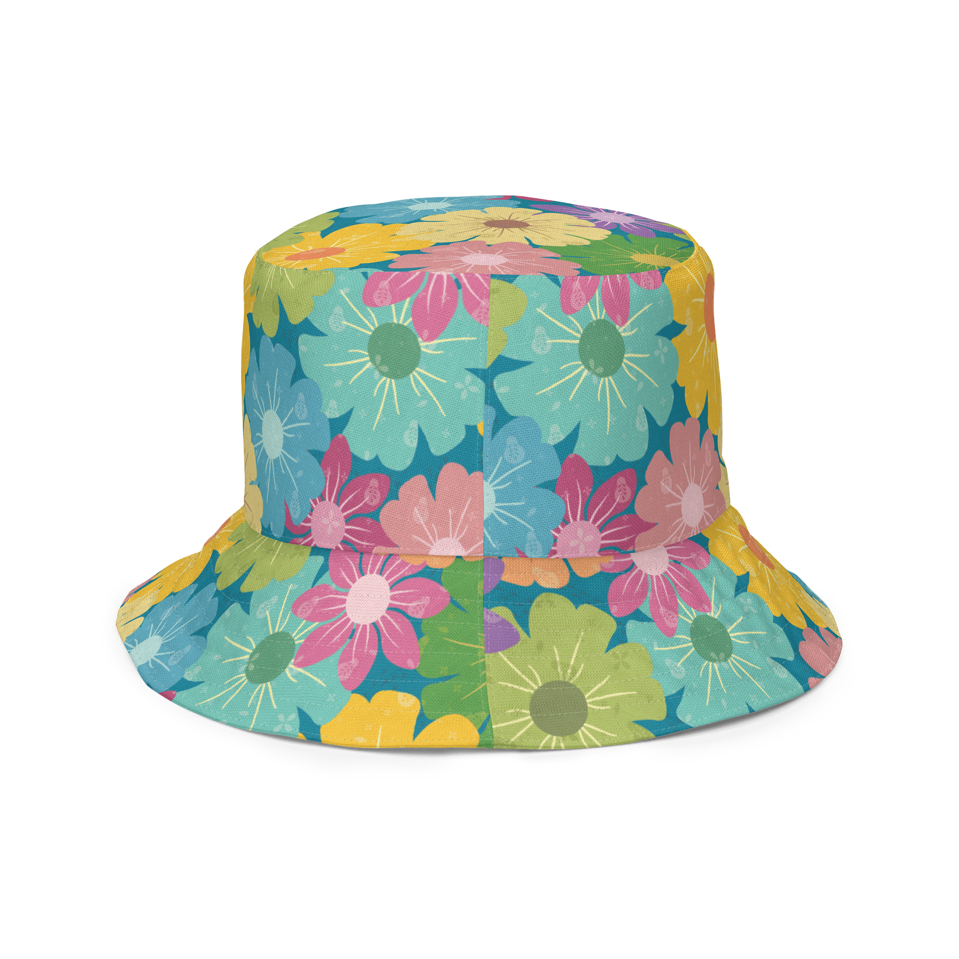 Blossom Bliss Reversible Bucket Hat product image (6)