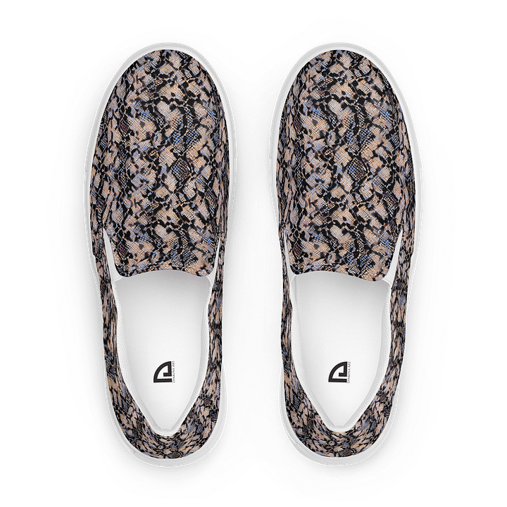 Best Snake Skin Canvas Shoes product image (1)