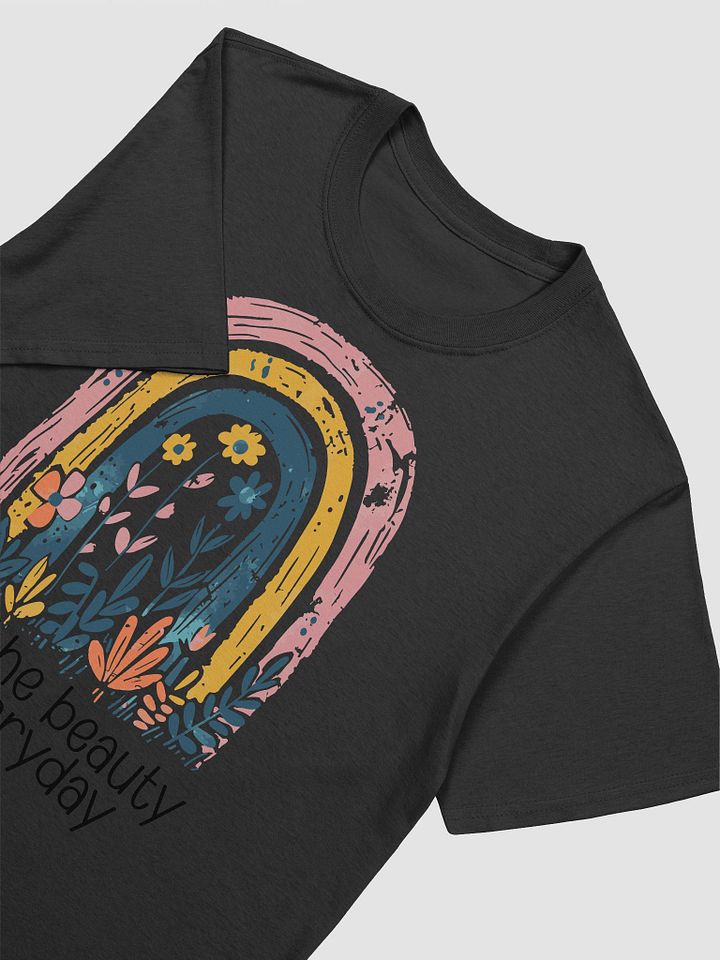 Pastel Rainbow Garden T-Shirt product image (2)