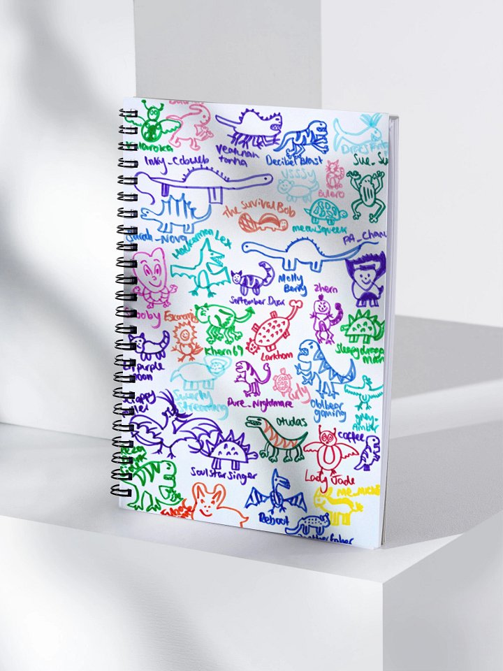 3 Year Parterversary Dotted Notebook product image (1)