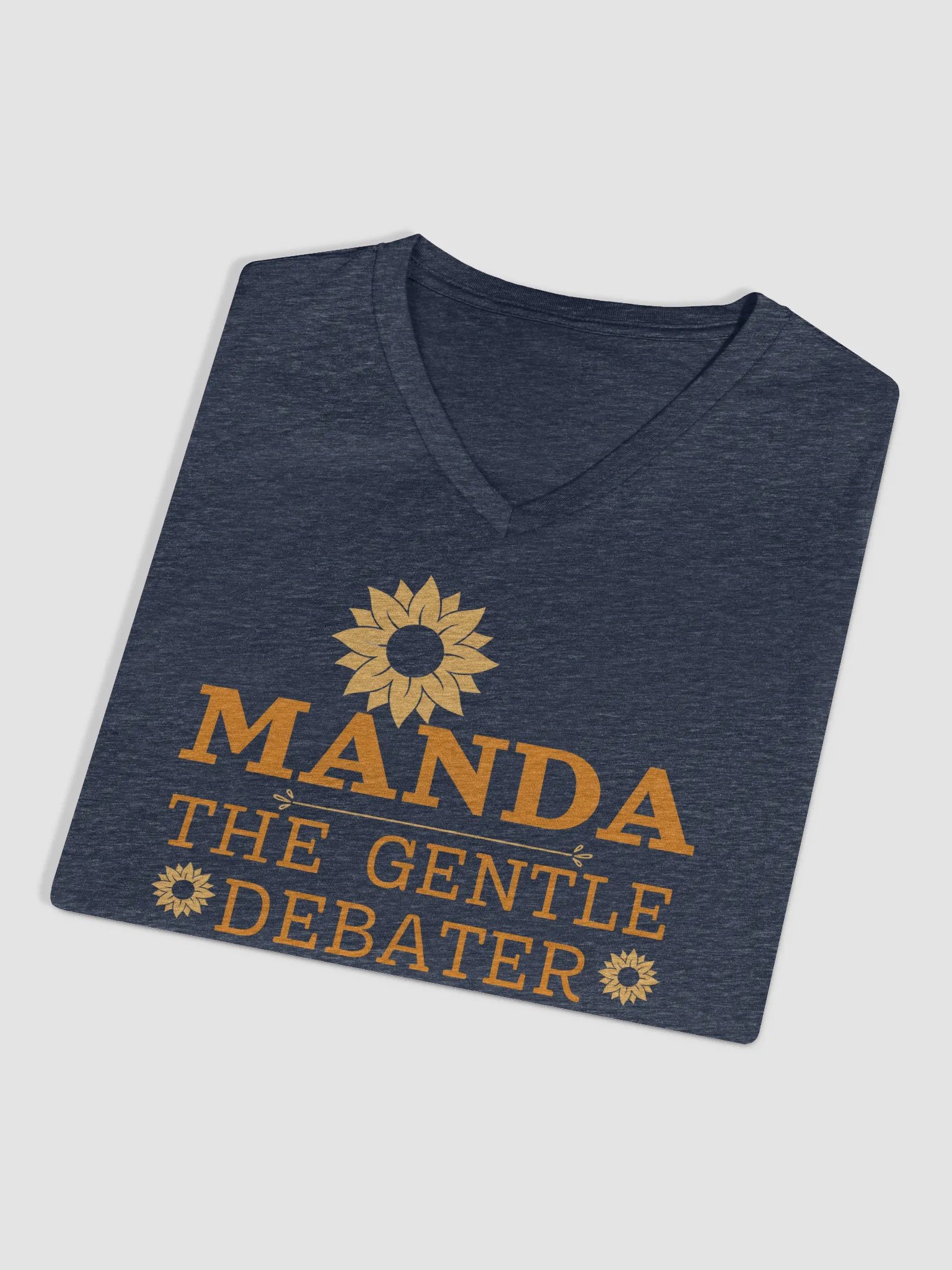 Manda V Neck T-shirt product image (27)