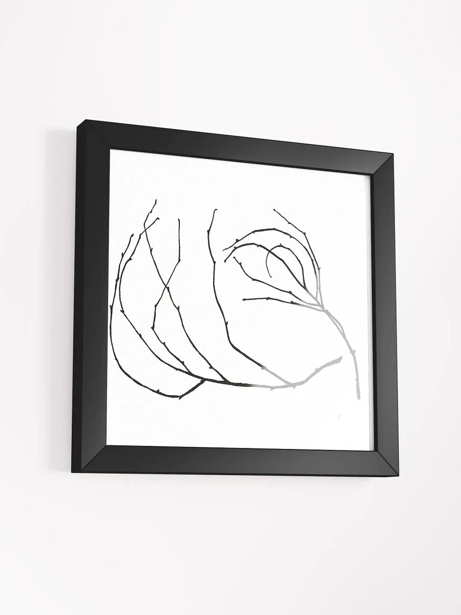 Ethereal Network Framed Art Poster - Stylized Branch product image (8)