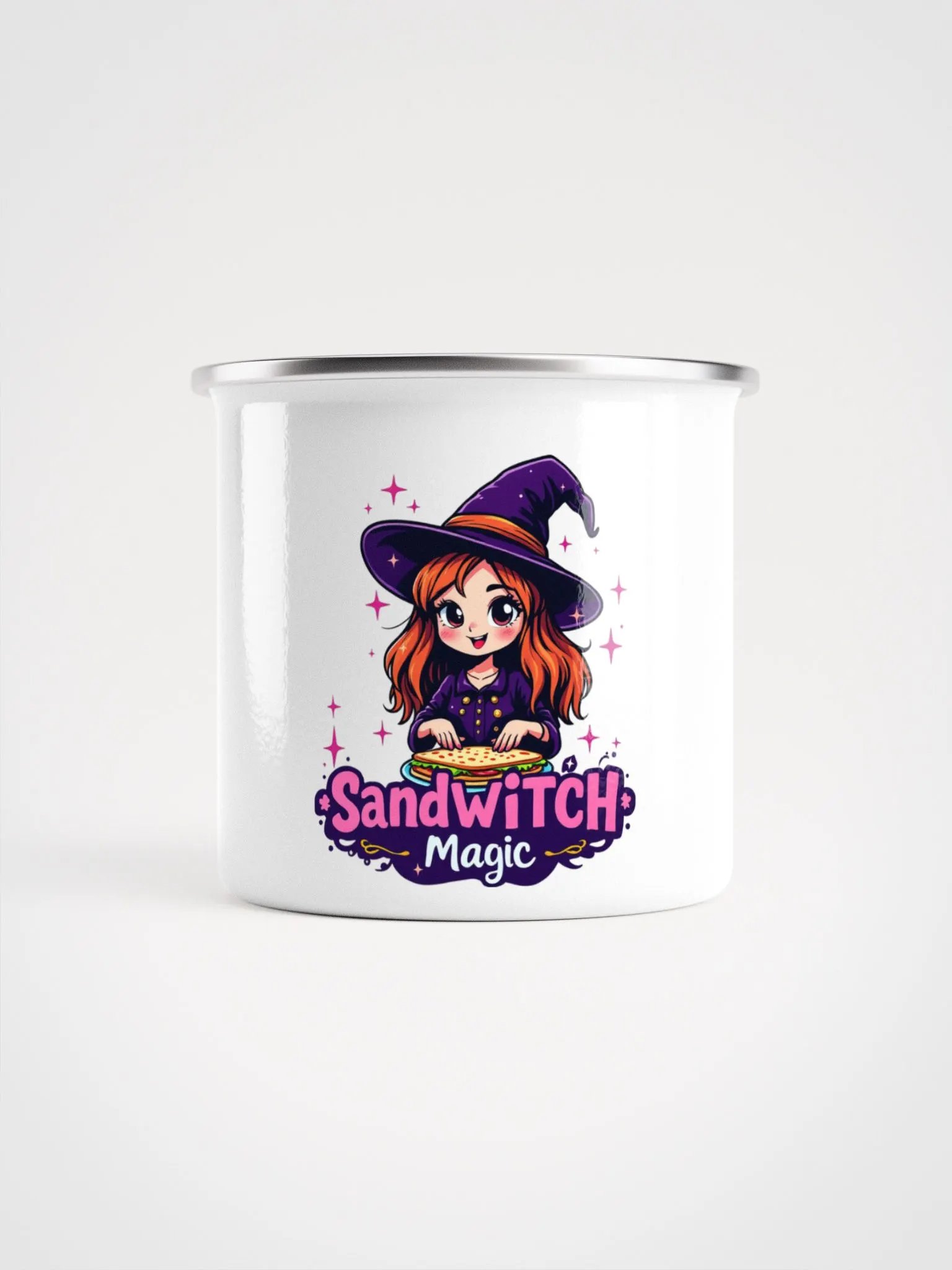 Sandwitch Magic Enamel Mug product image (2)