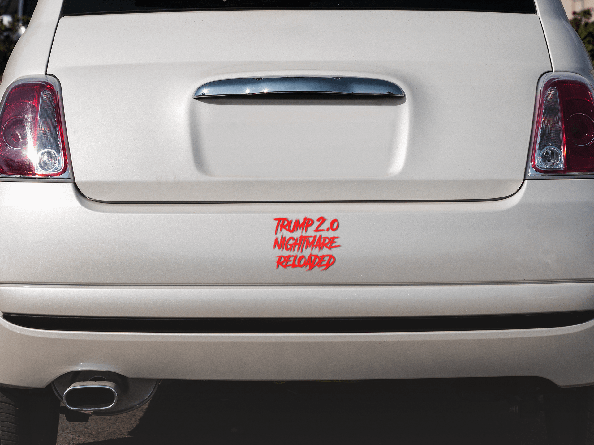 Trump 2.0 Nightmare Reloaded - Sticker product image (3)