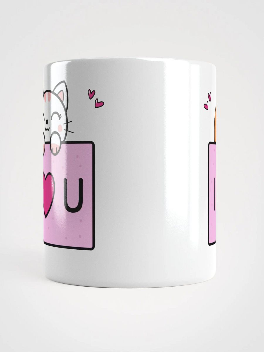 Cute Cat & Dog I Love U Mug product image (6)