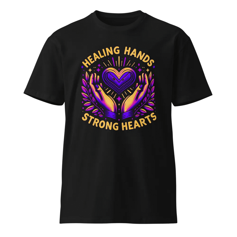 strong hearts ,healing hands t-shirt product image (1)