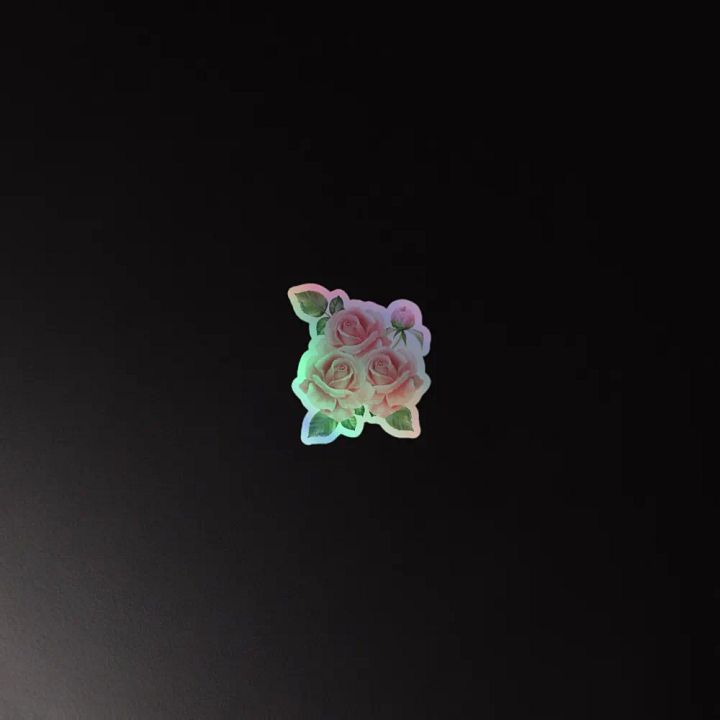 Bloomed Rose Garden Holographic Sticker Sheet product image (4)
