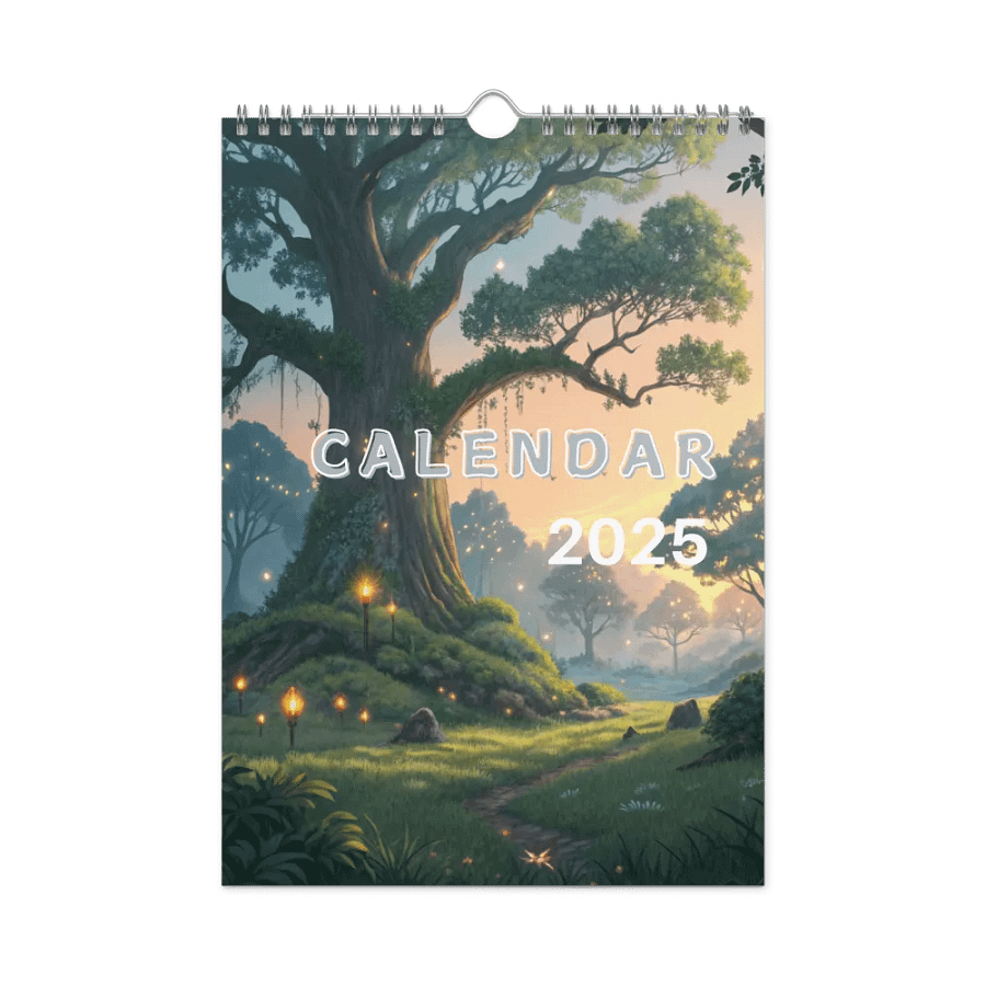 MAGICAL ANIME SEASONS WALL CALENDAR 2025 product image (3)