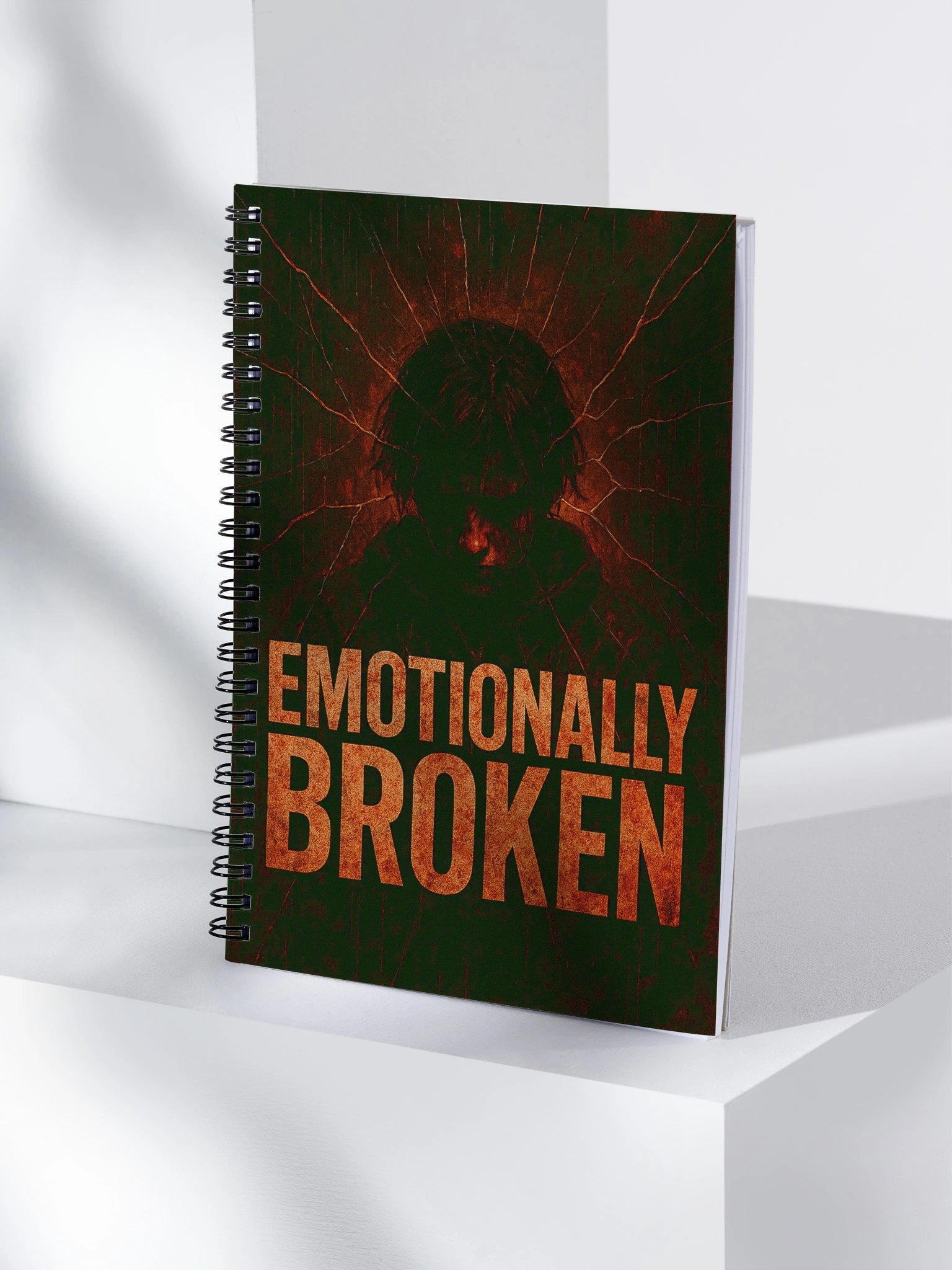 Emotionally Broken Spiral Notebook product image (4)