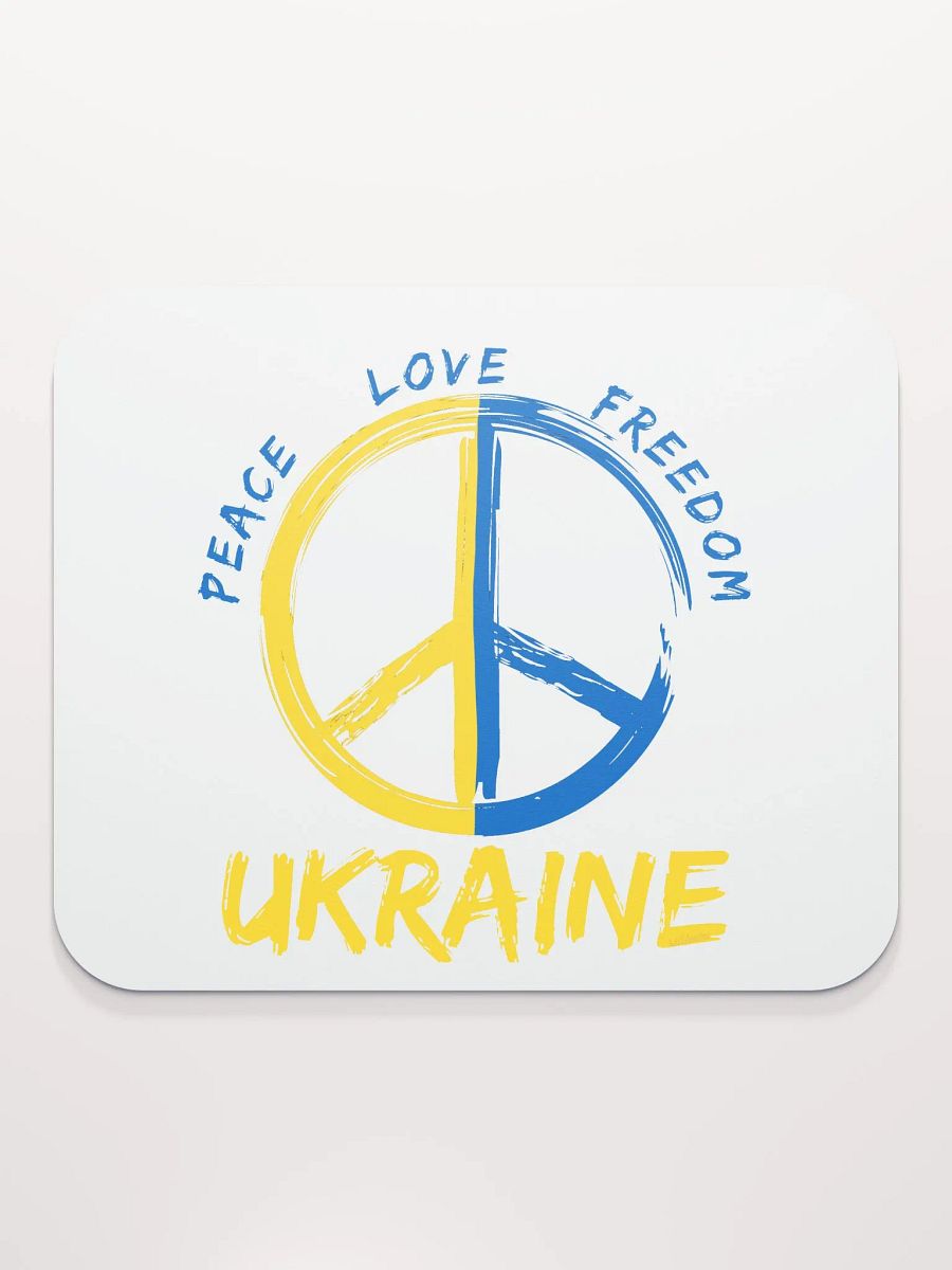 PEACE LOVE FREEDOM UKRAINE product image (2)