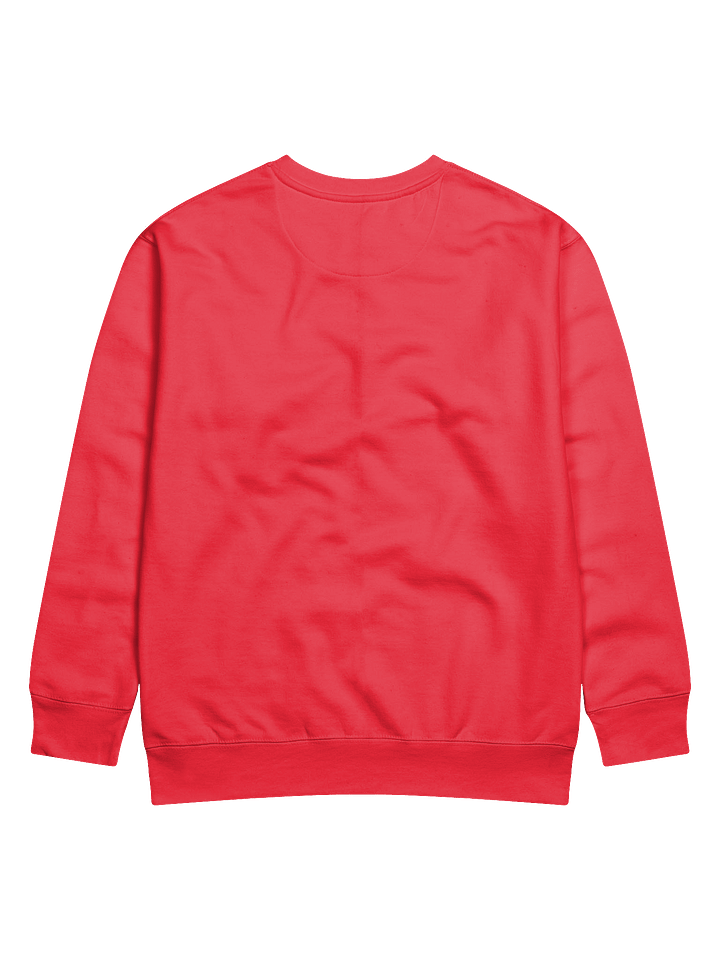 LOVE Rose Sweatshirt | 100% Cotton Heavyweight | White Rose Minimalist Design | Unisex Sizing | Cozy & Stylish Loungewear product image (2)