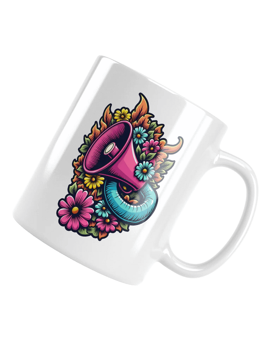Floral Megaphone Mug product image (4)