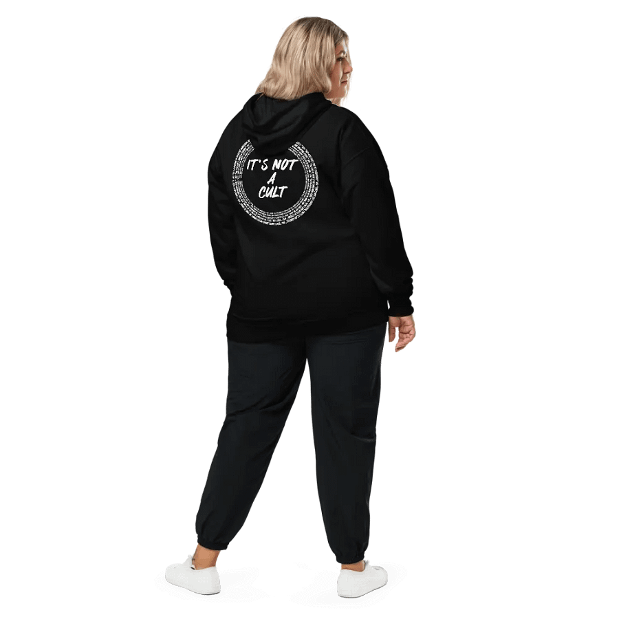 Not-Cult Embroidered Hoodie (DARK) product image (6)