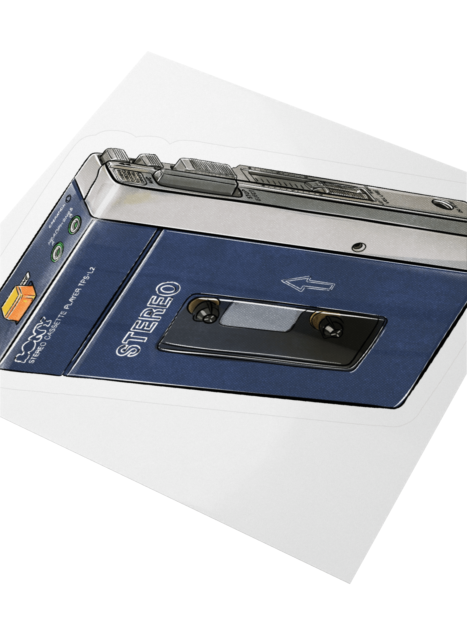 Tape Machine Sticker product image (8)