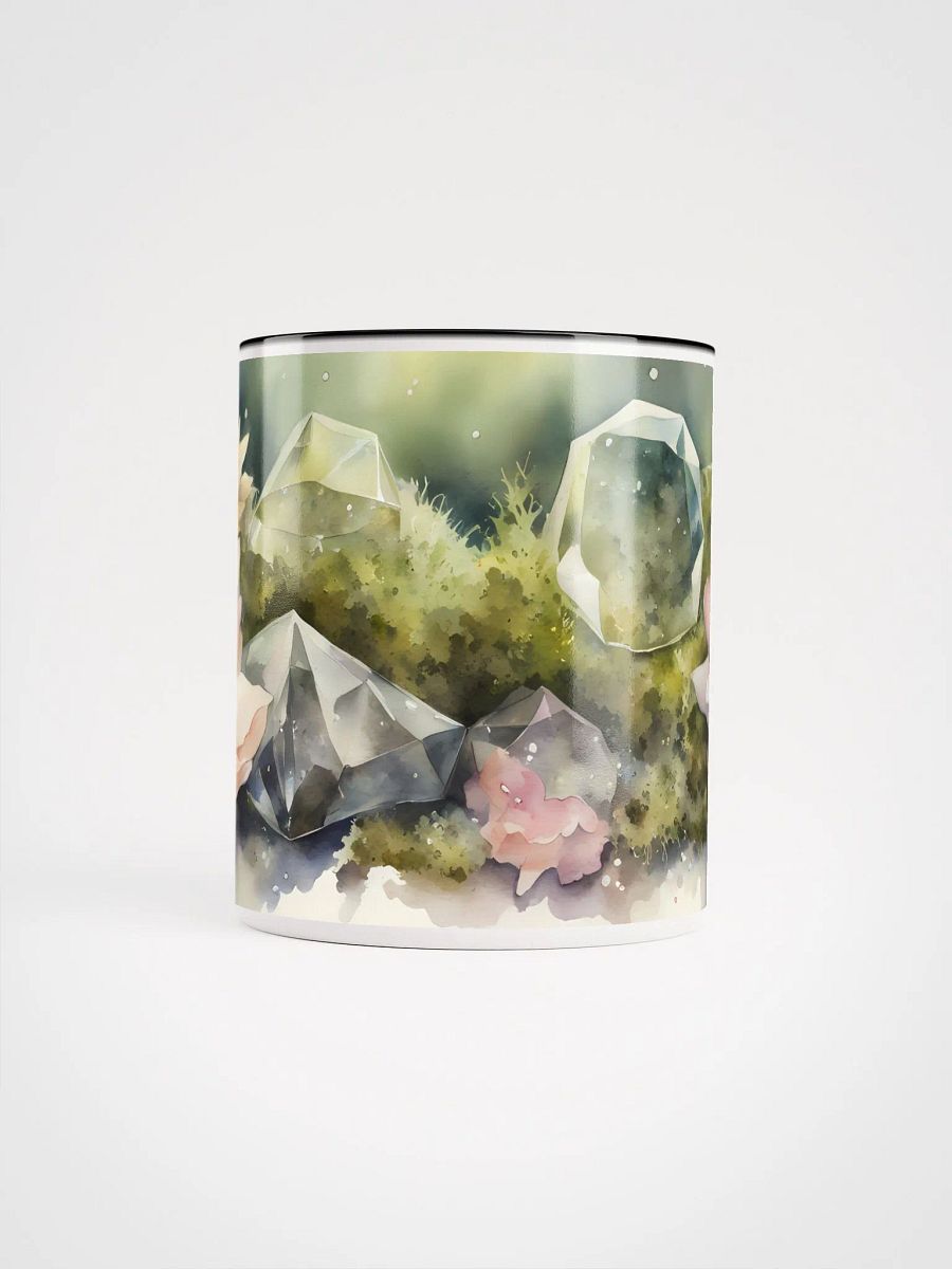Mossy Crystals, Ceramic Mug with Color Inside product image (4)