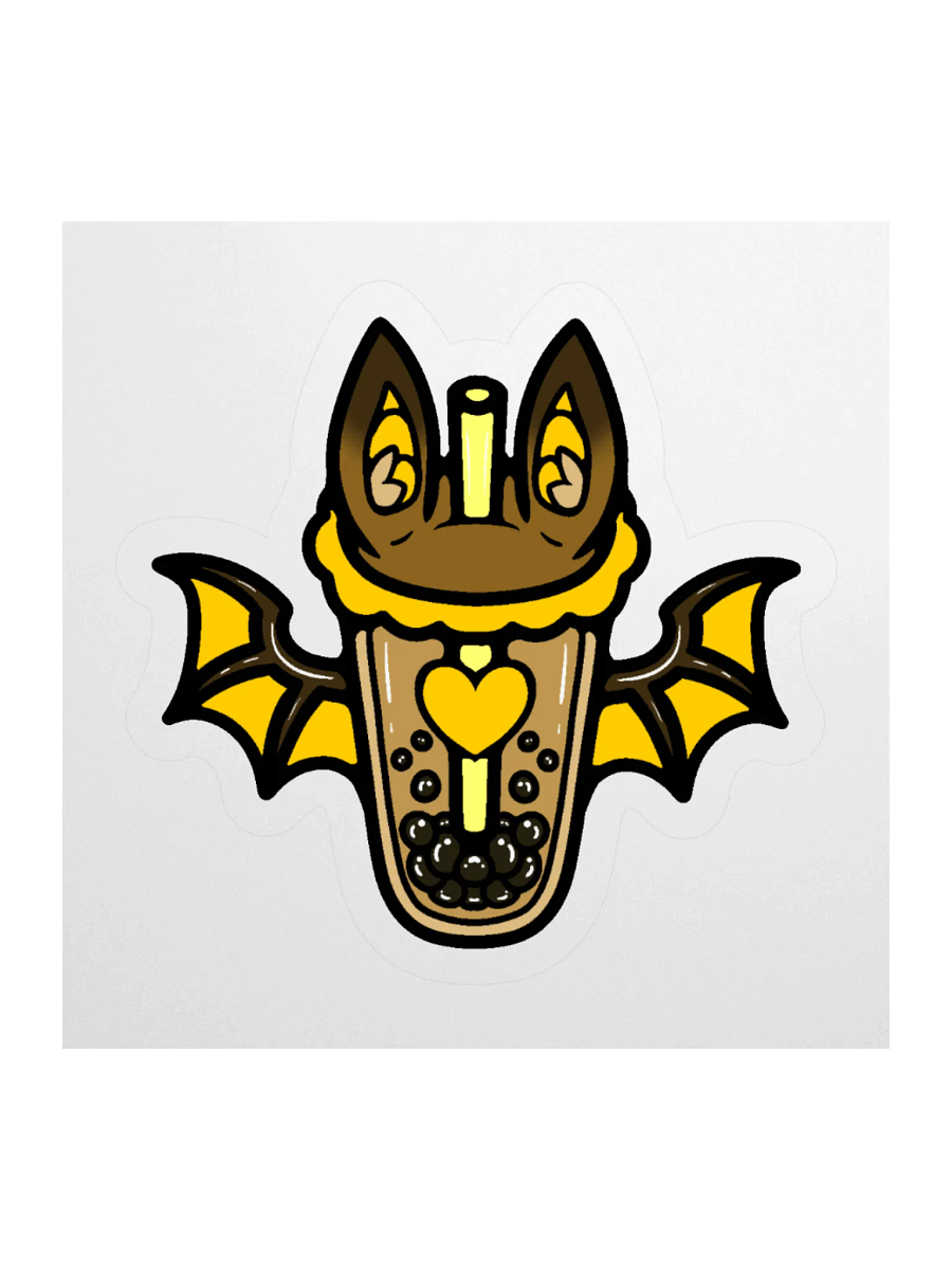 MatchaEXE Yellow Bobat Sticker product image (3)