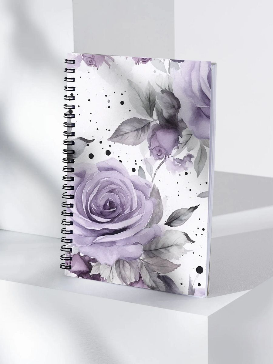 Purple Rose Passion: Spiral Notebook product image (4)