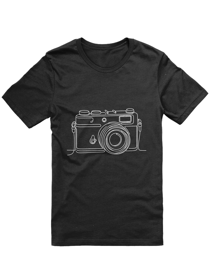 Vintage Camera Line Art Design Outline Tee product image (1)