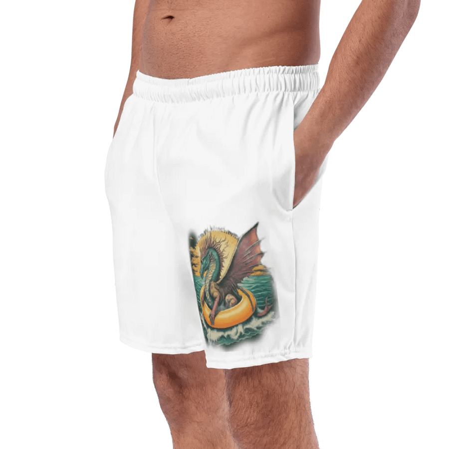 Dragon All-Over Swim Trunks product image (9)