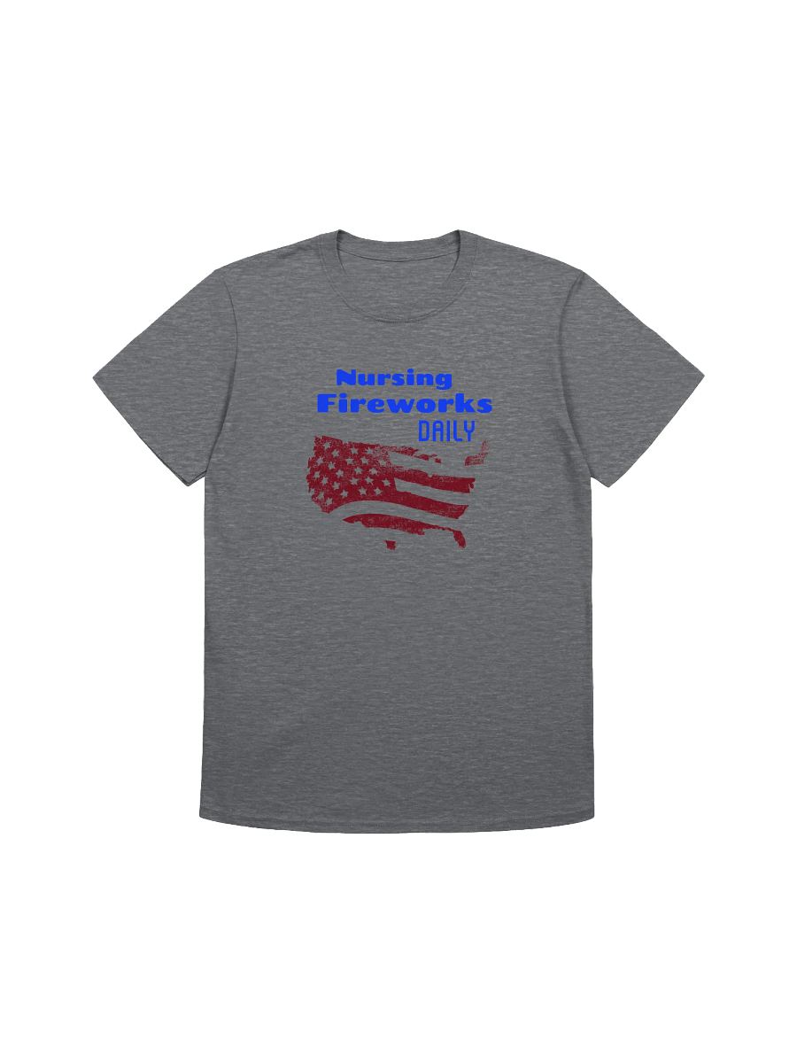 Nursing Fireworks DAILY Unisex T-Shirt product image (8)