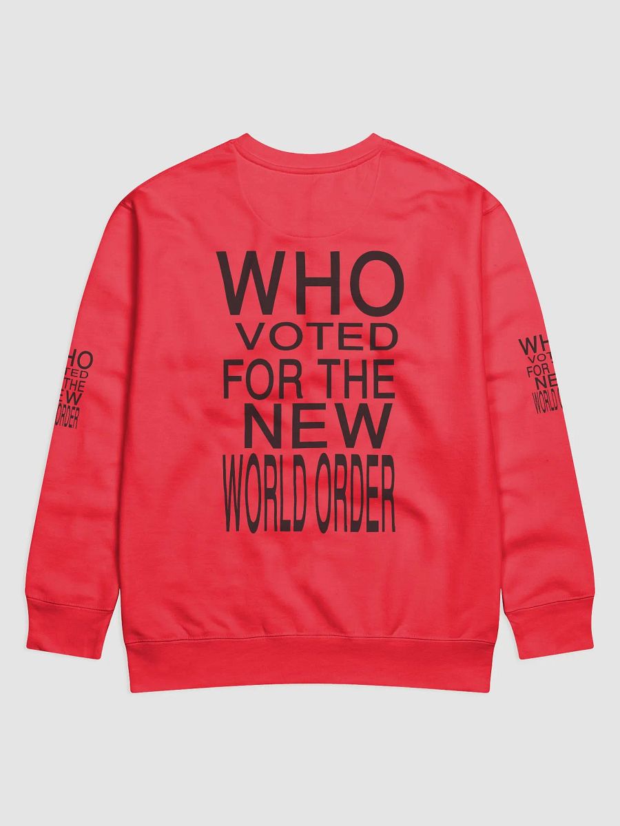 New World Order | Cotton Sweatshirt product image (2)