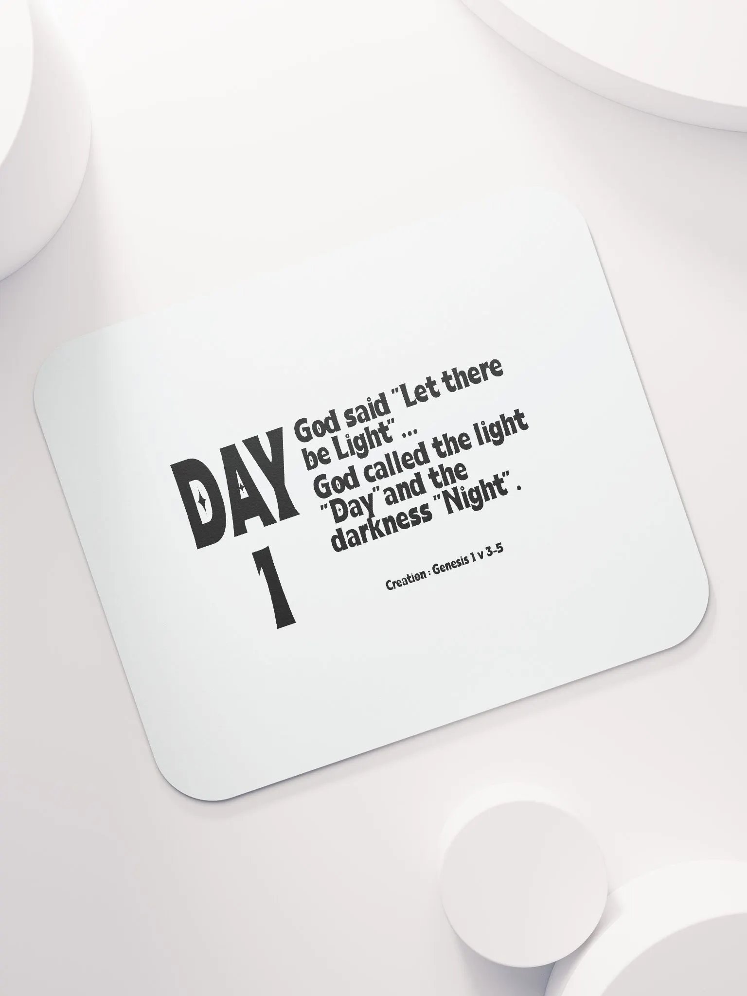 CREATION: DAY 1……Christian, Jesus, faith, God, Bible, Christianity, Jesus Christ, religion, Bible Verse, Love product image (7)