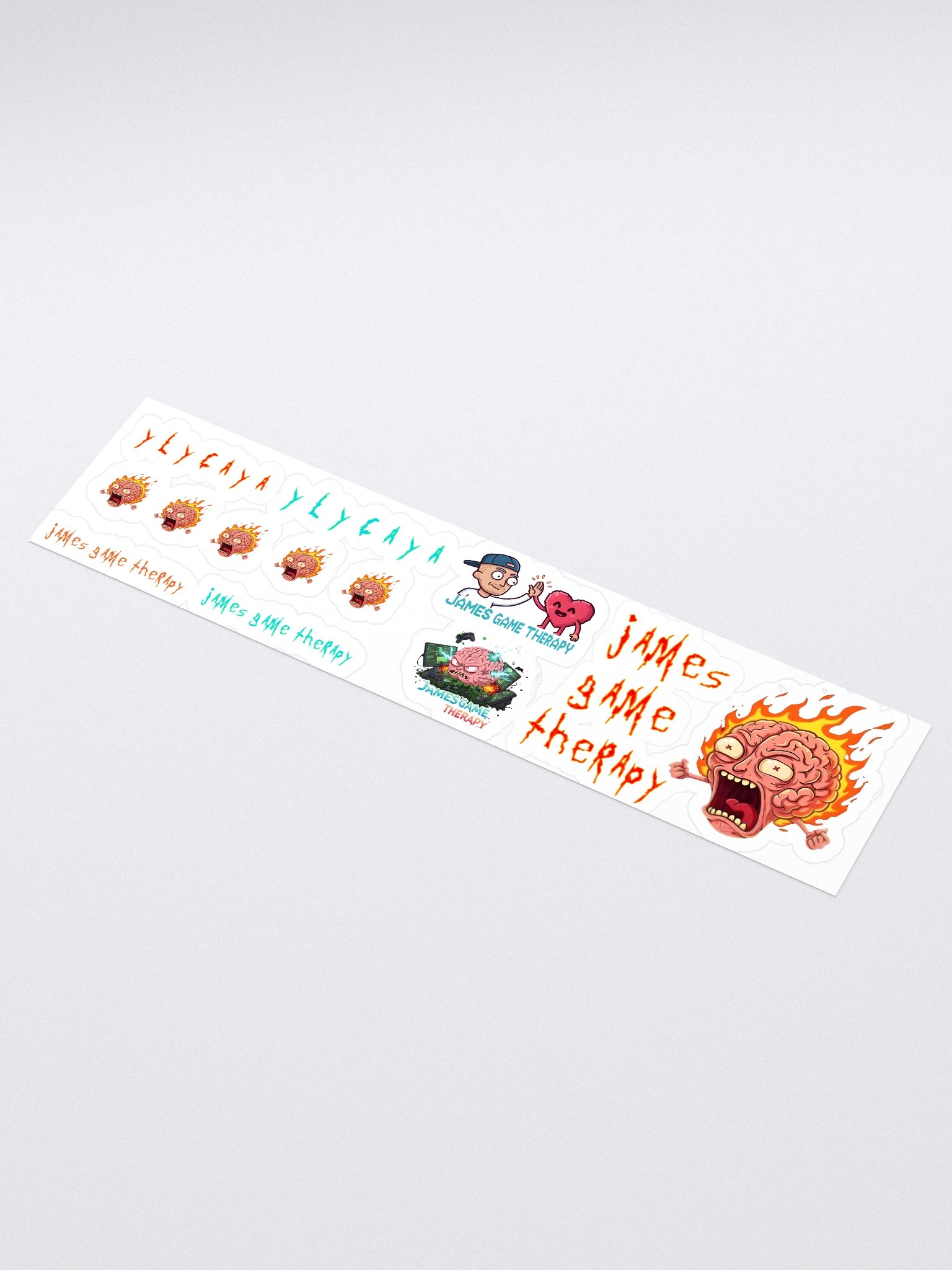James Game Therapy Sticker Sheet product image (1)