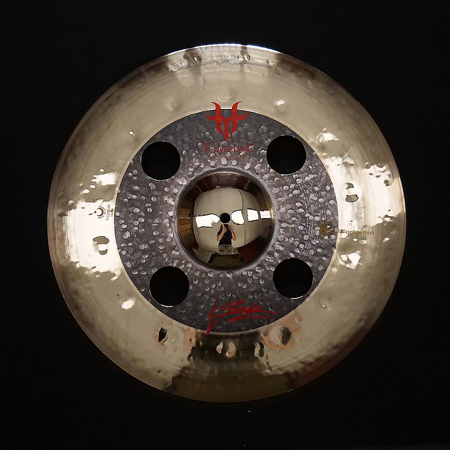 T-Cymbals - Kevin Paradis Signature Line - Cyclone crash 18 product image (1)