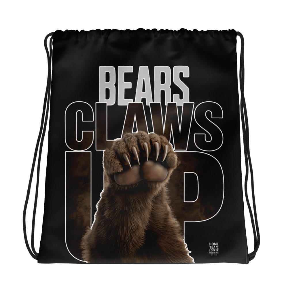 Bears Claws Up Drawstring Backpack | Chicago Bears | NFL Home Locker product image (1)