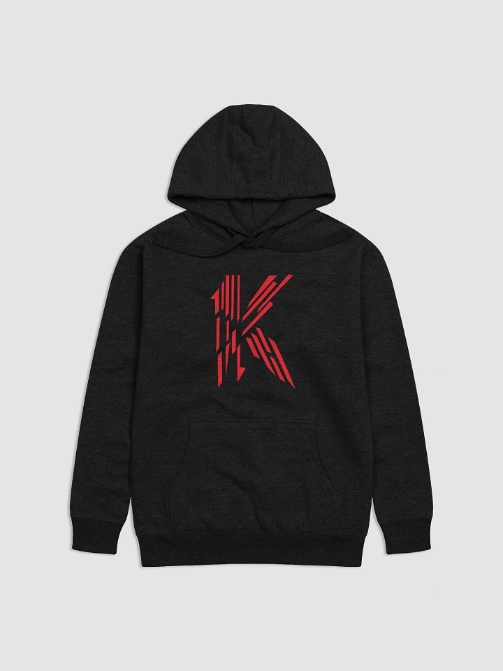 Krown - Hoodie (Red On Black) product image (1)