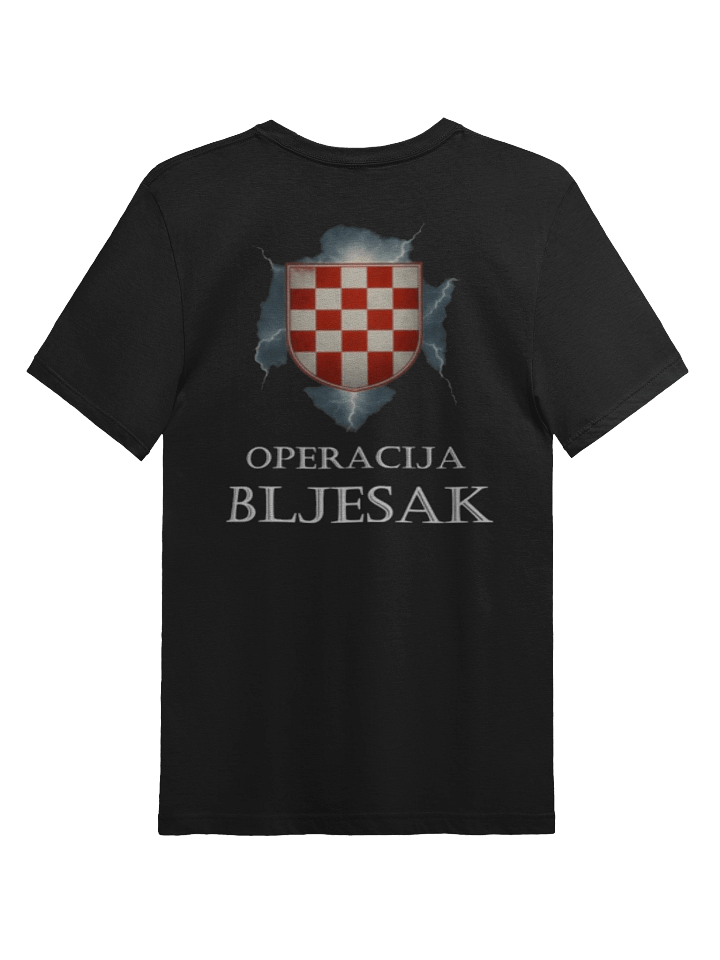Crowned Patriot Streetwear Tee CRO ARMY BLJESAK product image (2)