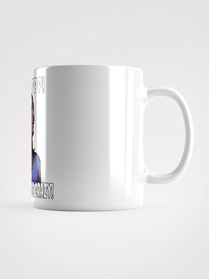Help! my pussy's gone crazy! White Glossy Mug product image (2)