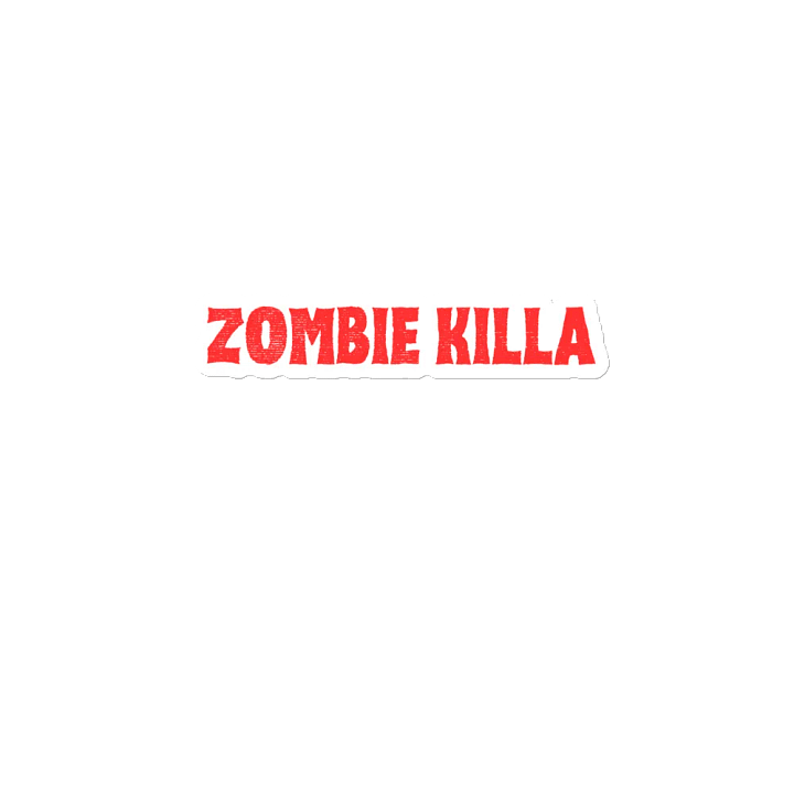 ZOMBIE KILLA Die-Cut Magnets product image (2)