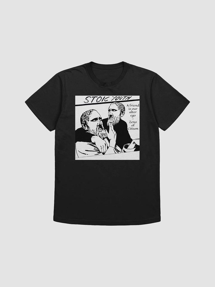 Stoic Youth Zeno of Citium quote Next Level Supersoft T-Shirt product image (2)