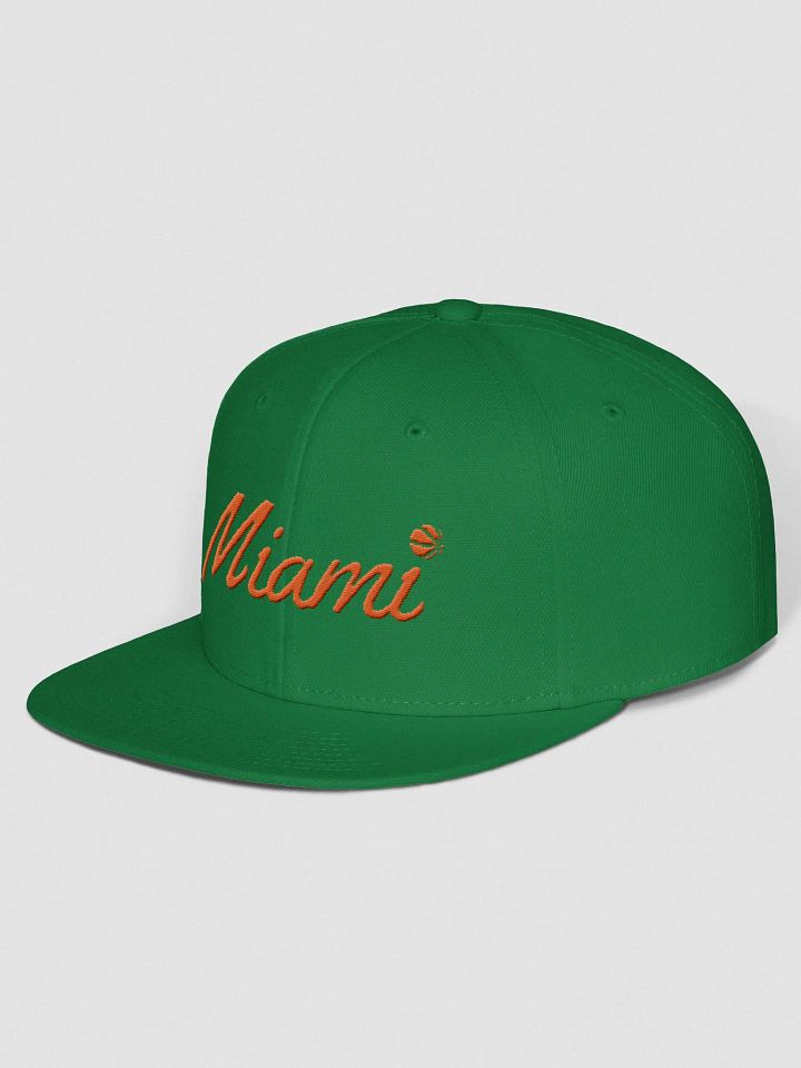 Otto Wool Blend Snapback Cap - Miami product image (2)