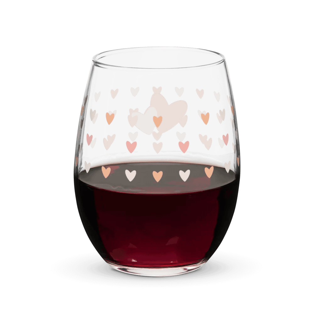 Simply Peachy Wine Glass product image (6)