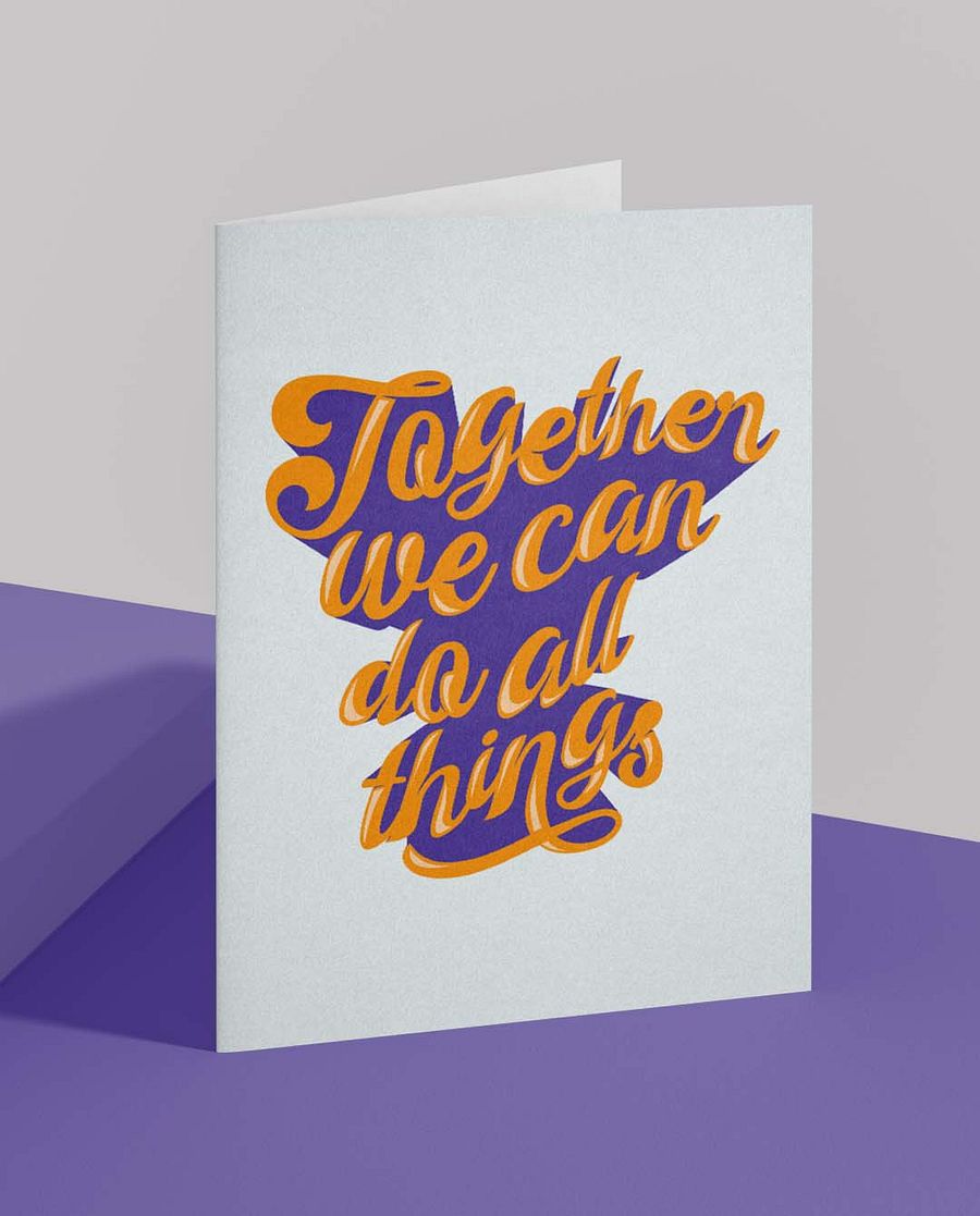 We Can Do All Things Quote Affirmation Printable Wall Art Decor - Instant Download product image (3)