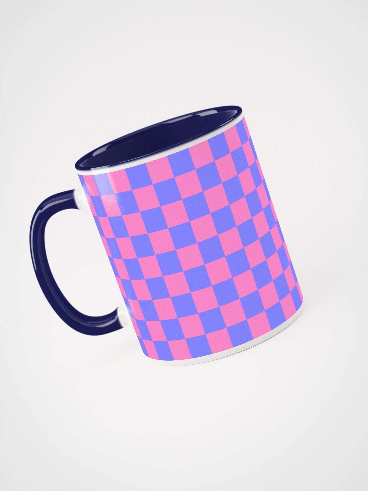 Checkered Mug in Periwinkle product image (29)