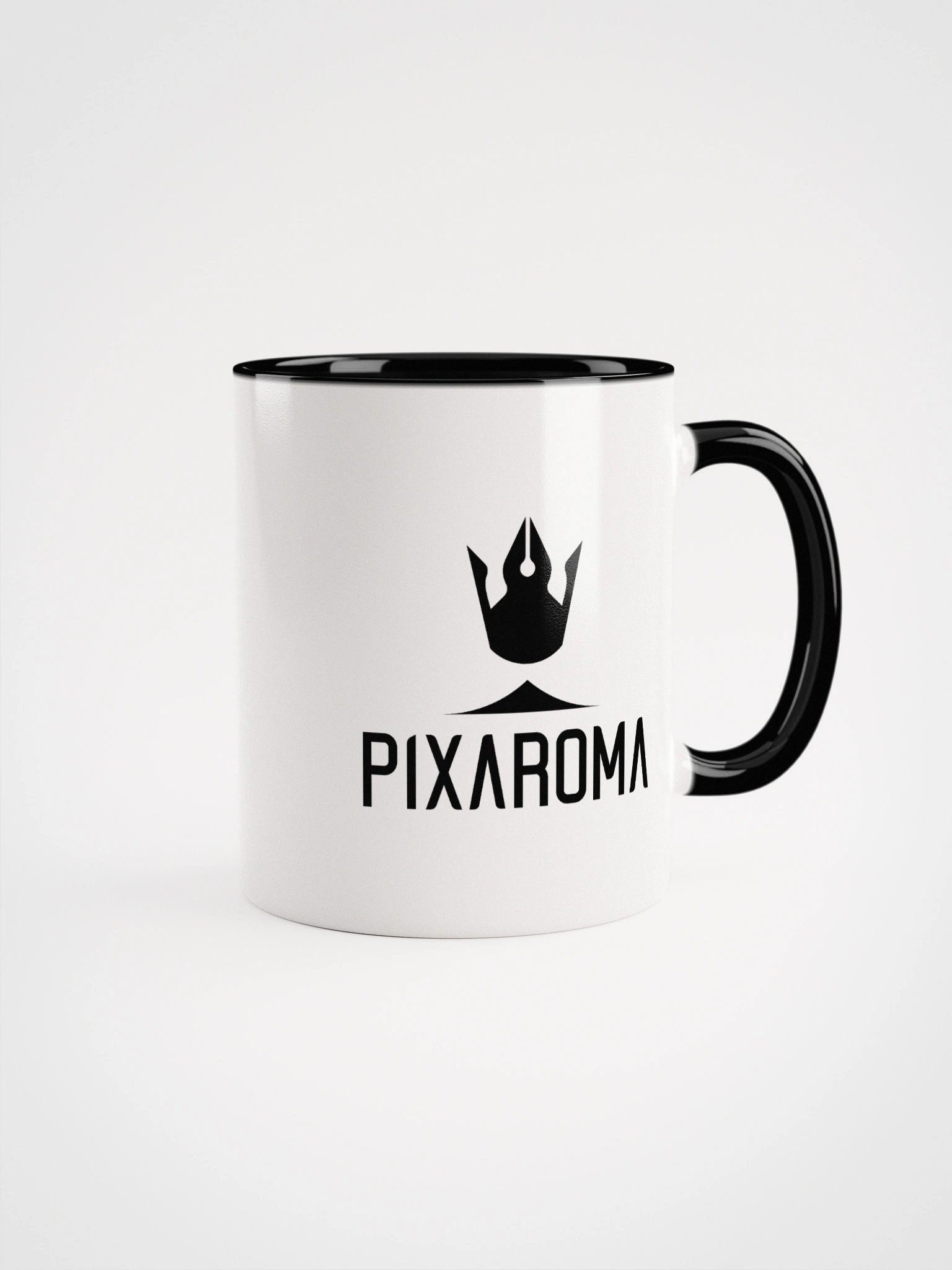 Pixaroma Black Logo Mug product image (1)