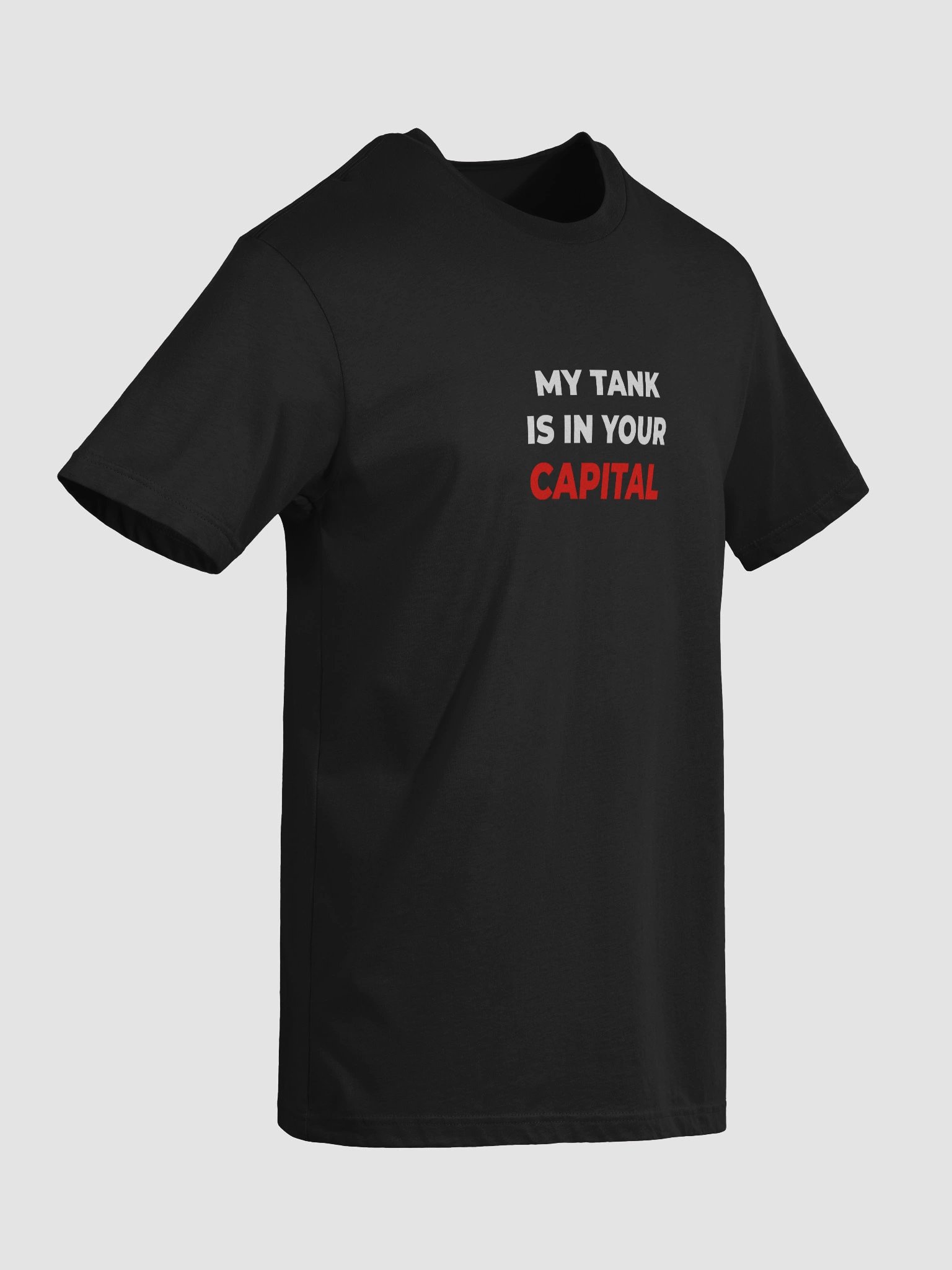 My Tank is in Your Capital T-Shirt product image (27)