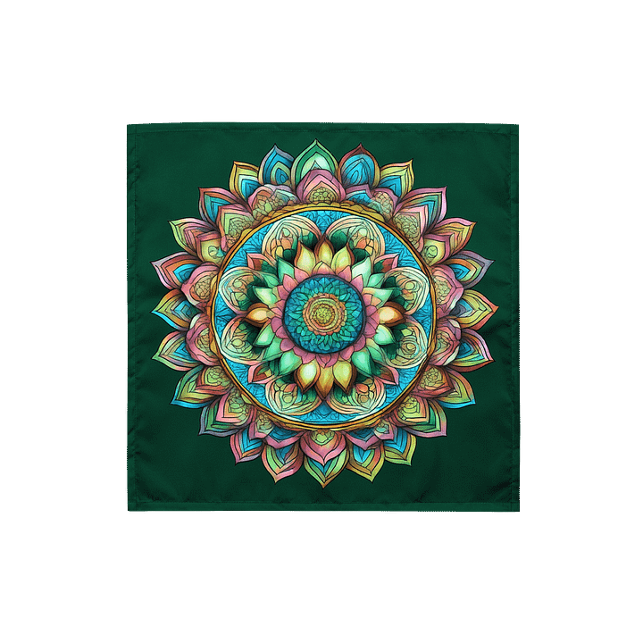 Autumn Bloom Mandala - Bandana product image (1)