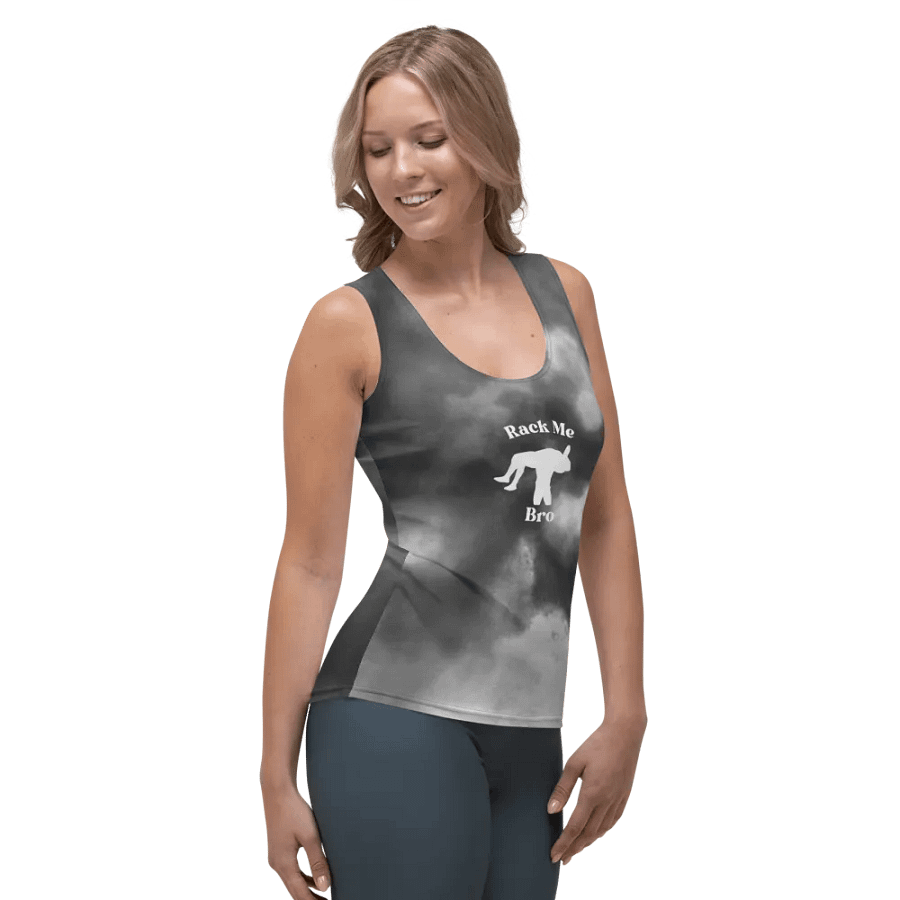 Rack Me Bro Watercolor Crop Top product image (4)