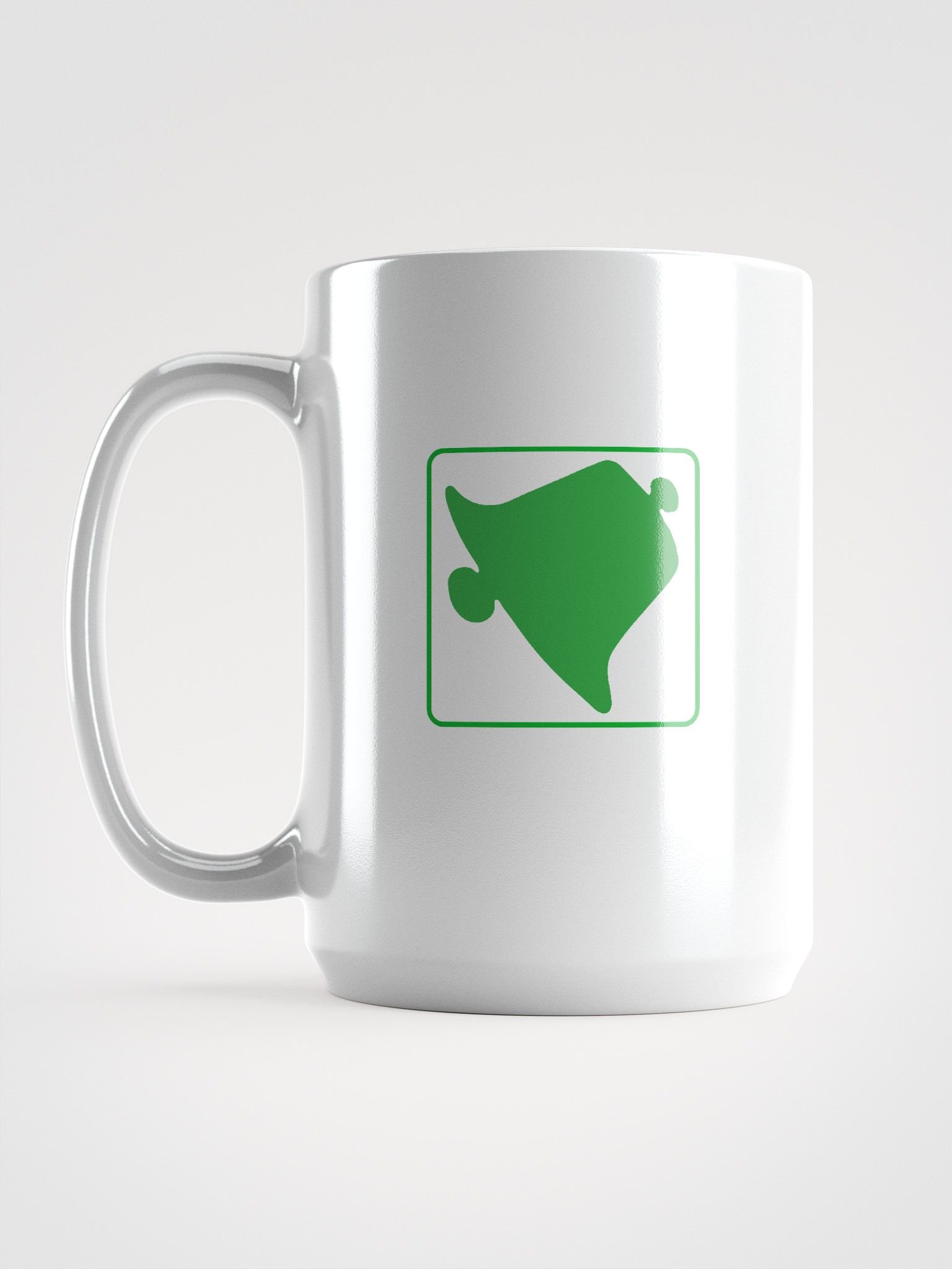 Green Abstract Delight Mug product image (6)