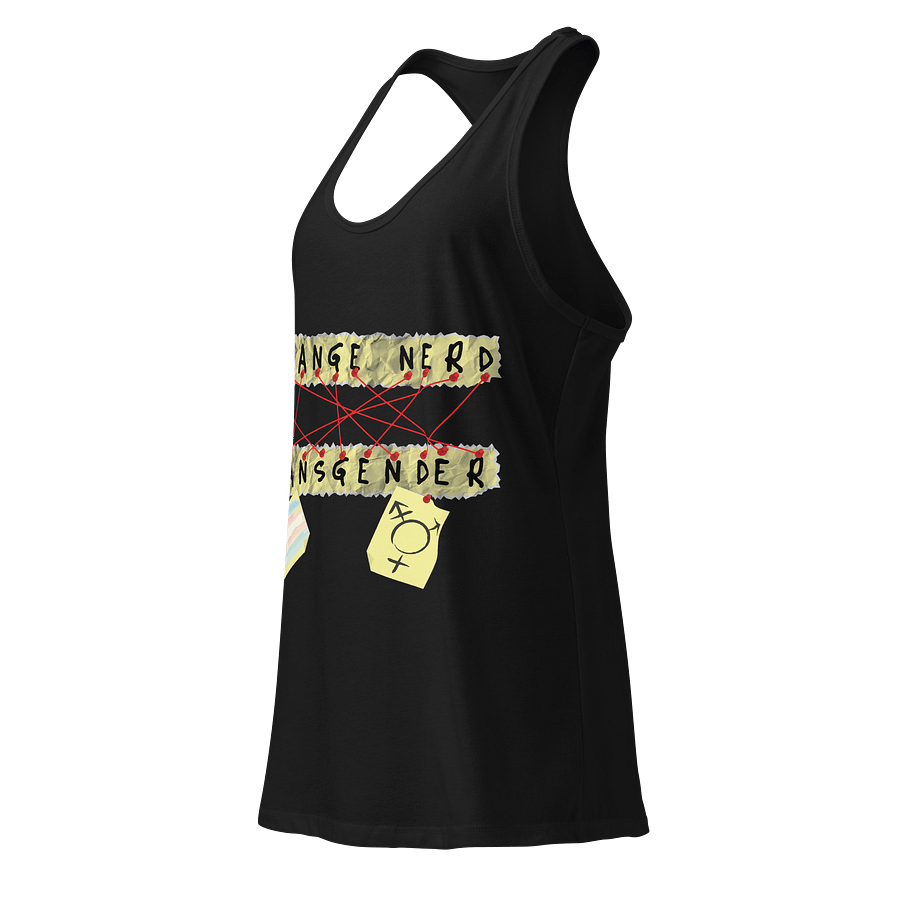 Strange Nerd Racerback Tank product image (3)