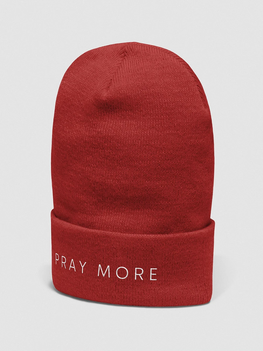 Pray More - Beanie (Many Colors) product image (2)