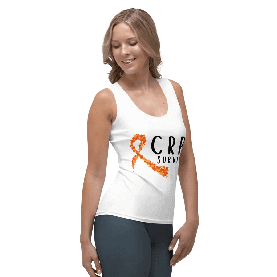 CRPS Survivor Bubble Ribbon Tank Top (Women's) product image (5)
